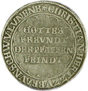 Pfaffenfeindthaler, 1622