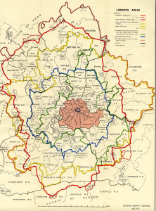Waterlow and Sons 1937 Map of London