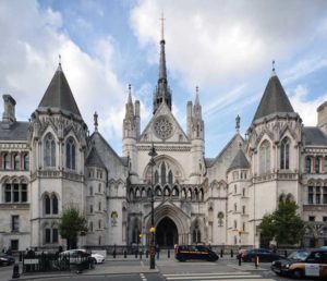 Royal Courts of Justice, in the parish of St Clement Danes 2017 